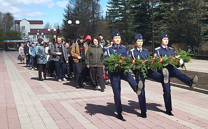 ​Марш Памяти в честь 77-й годовщины Победы в ВОВ прошёл в Белорецке